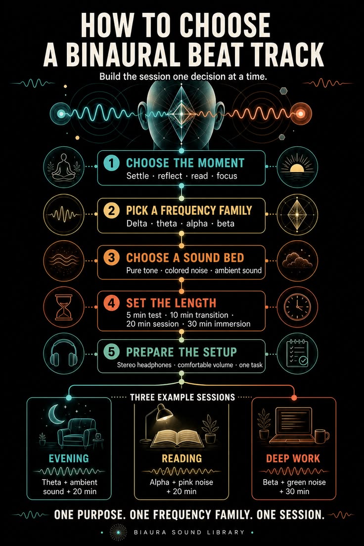 Infographic showing how to choose a beat